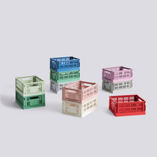 Load image into Gallery viewer, HAY Colour Crate Mini | Set of 2 | Warm Grey