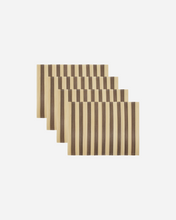 Load image into Gallery viewer, Brown Nature Placemats | Set/4
