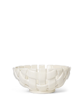 Load image into Gallery viewer, Ferm Living Plait bowl 024, off white