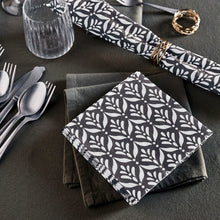 Load image into Gallery viewer, Mento Paper Napkins | Black