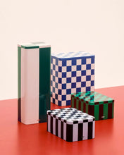 Load image into Gallery viewer, HAY Tin Food Storage Container | Slim | Green + Off White