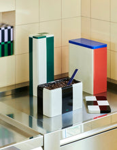 Load image into Gallery viewer, HAY Tin Food Storage Container | Slim | Green + Off White