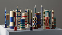 Load image into Gallery viewer, HAY Set of 4 Pattern Candles | Cream + Dark