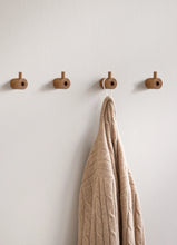 Load image into Gallery viewer, Moebe Wooden Wall Hook | Oak
