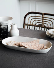 Load image into Gallery viewer, Pion Oval Serving Dish | Speckled White