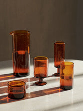 Load image into Gallery viewer, Ferm Living Oli Glass Jug | Amber