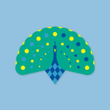 Load image into Gallery viewer, Flettede DIY Bird Decoration Kit | Peacock