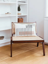 Load image into Gallery viewer, Collective Stories Parallel Cushion | Off White