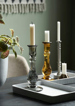 Load image into Gallery viewer, Glee Glass Candle Holder | Green 22cm