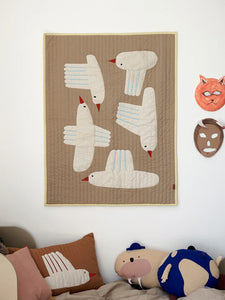 Ferm Living | Bird Quilted Blanket