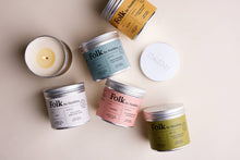 Load image into Gallery viewer, Peat Vegetable Wax Folk Tin Candle