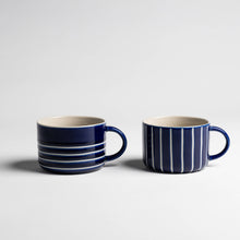Load image into Gallery viewer, Vervain Mug - Indigo Blue - Large (Set of 2) - BTS CONCEPT STORE