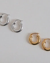 Load image into Gallery viewer, Lines + Current Charli Hoop Earrings