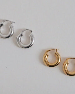 Lines + Current Charli Hoop Earrings