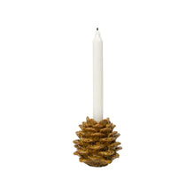 Load image into Gallery viewer, Broste Pina Candle Holder | Ocher - BTS CONCEPT STORE
