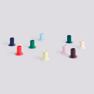 HAY Tube Candle Holder - Small | Green