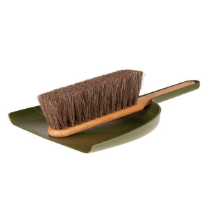 Dustpan + Brush Set | Moss Green