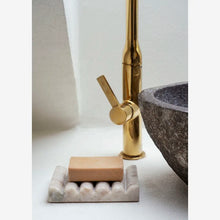 Load image into Gallery viewer, Madam Stoltz Marble Soap Dish | Beige - BTS CONCEPT STORE