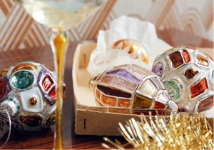 HKLIVING | CHRISTMAS ORNAMENTS | BRUTALIST OVAL