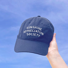 Load image into Gallery viewer, Cotton Baseball Cap - Vintage Blue - Sunshine Appreciation Society