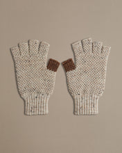 Load image into Gallery viewer, British Wool Fingerless Gloves | Un-Dyed Nepp