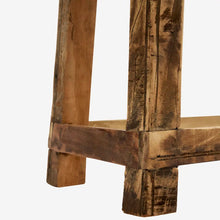 Load image into Gallery viewer, Madam Stoltz Recycled Wooden Bench | 60x25x40cm - BTS CONCEPT STORE