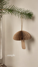 Load image into Gallery viewer, Christmas Fungi Decoration | Brown