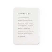 Load image into Gallery viewer, Mindfulness Meditation Card Deck - Wellness Gift