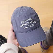 Load image into Gallery viewer, Cotton Baseball Cap - Vintage Blue - Sunshine Appreciation Society