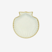Load image into Gallery viewer, Stoneware Sea Shell Plate | Small | Off White - BTS CONCEPT STORE