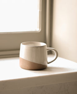 Koko Mug | Slanted Glaze Milk White