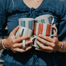 Load image into Gallery viewer, Cornflower Mug - Brushed Mustard Yellow - Large (Set of 2) - BTS CONCEPT STORE
