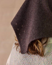 Load image into Gallery viewer, ROVE Pointelle Neckerchief | Dark Brown