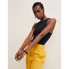 Load image into Gallery viewer, Rectangle link Buffalo horn bracelet - Black Natural - BTS CONCEPT STORE