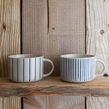 Load image into Gallery viewer, Yarrow Mug - Brushed Indigo Blue - Large (Set of 2)