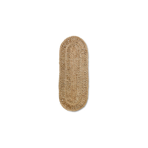 HKLIVING | Soleil Jute Runner | Oval | 60 x 165 cm