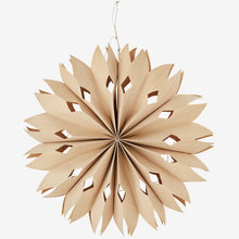 Load image into Gallery viewer, Veneer Christmas Star With Lights | Natural | 50cm