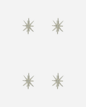 Load image into Gallery viewer, Christmas  Ornaments | Spike | Silver Glitter | 7.5cm