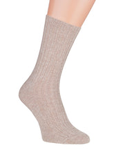 Load image into Gallery viewer, Cashmere Socks | Beige