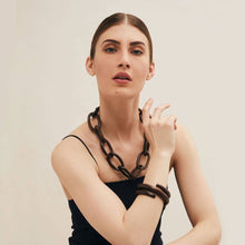 Load image into Gallery viewer, Brown wood Hand-Carved Spiral Bracelet - BTS CONCEPT STORE