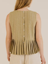 Load image into Gallery viewer, SIDELINE STUDIO Minnie Top | Ochre Stripe - BTS CONCEPT STORE