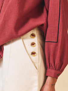 SIDELINE STUDIO | PIA OATMEAL TROUSERS