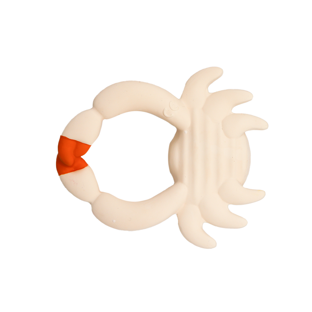 Sharon the Crab - Natural Baby Bath Toy by Oli&Carol