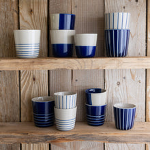 Load image into Gallery viewer, Sorrel Beaker - Brushed Indigo Blue - Large (Set of 2)