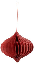 Load image into Gallery viewer, Broste Paper Christmas Decorations | Pompeian Red | various
