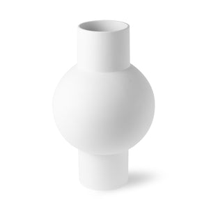 hkliving Matt White Vase | Medium