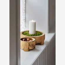 Load image into Gallery viewer, Madam Stoltz Wooden Bowl | Dark Natural | 26x10cm - BTS CONCEPT STORE