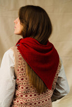 Load image into Gallery viewer, Pointelle Neckerchief | Red