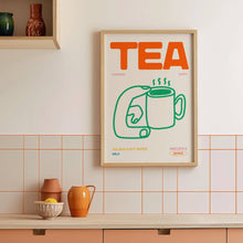 Load image into Gallery viewer, Tea Hand Drawn Print