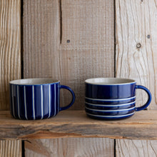 Load image into Gallery viewer, Vervain Mug - Indigo Blue - Large (Set of 2) - BTS CONCEPT STORE